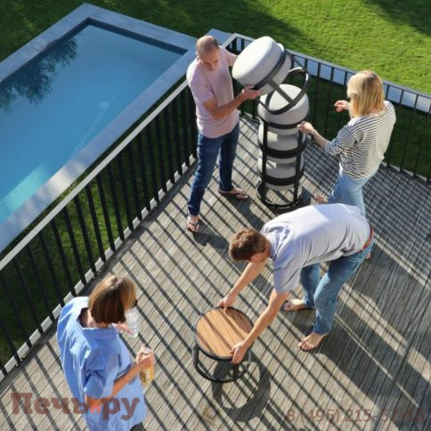 Комплект Brafritid Tumba алюминий фото 5