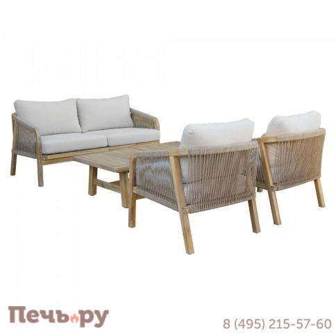 Комплект деревянной мебели Tagliamento Ravona KD TAG/RAVONA-KD/LOUNGE2 фото 11