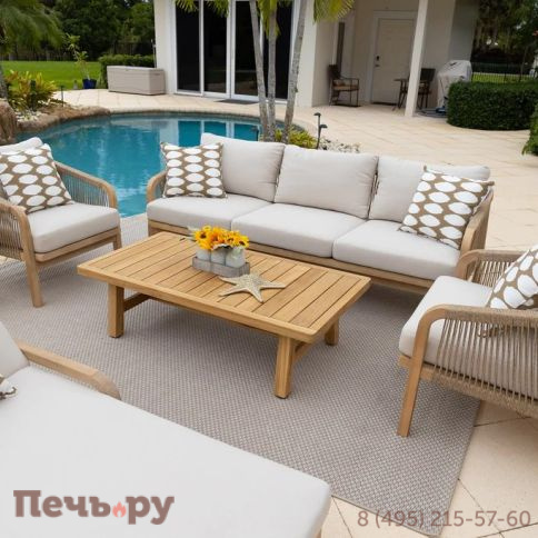 Комплект деревянной мебели Tagliamento Ravona TAG/RAVONA-KD/LOUNGE фото 4