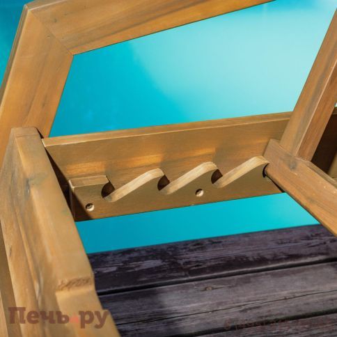 Комплект из шезлонга Royal Family PAOLO и столика RAMON  из акации(teaklook) фото 9