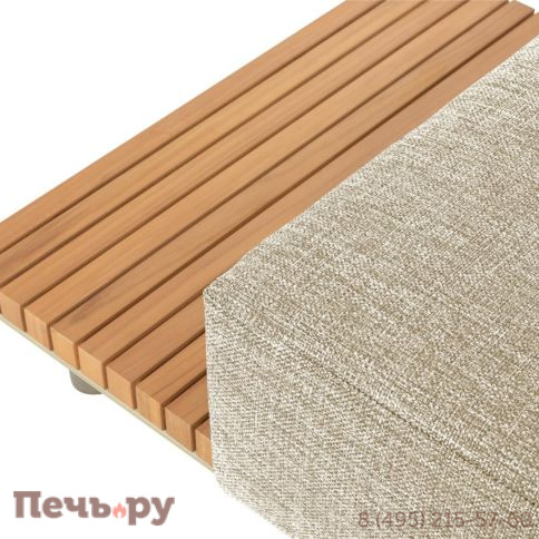 Комплект лаунж мебели Brafritid Goteborg, бежевый/натуральный, алюминий/тик фото 12