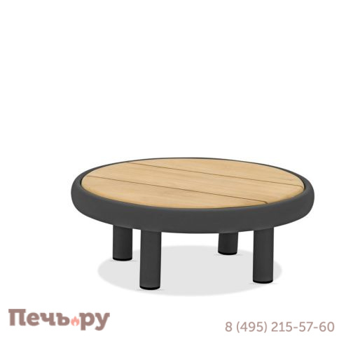 Комплект лаунж мебели Brafritid Gotland, антрацит/серый, алюминий/тик фото 18