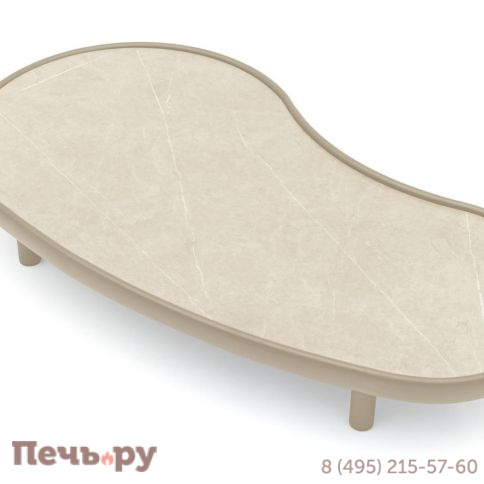 Комплект лаунж мебели Brafritid Gotland, бежевый, алюминий фото 11