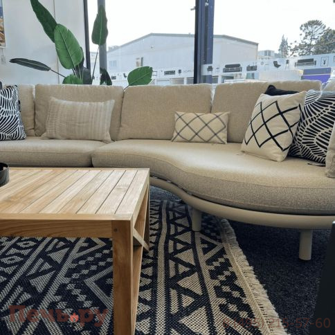 Комплект лаунж мебели Brafritid Gotland, бежевый, алюминий фото 3