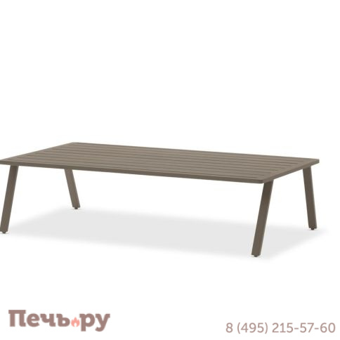 Комплект лаунж мебели Brafritid Malmo с 3-х местным диваном, коричневый/коричневый, алюминий фото 10