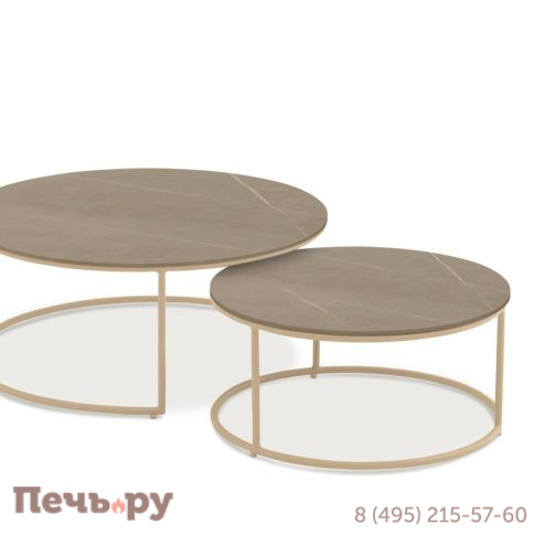 Комплект лаунж мебели Brafritid Stockholm 1 бежевый/коричневый, алюминий фото 10