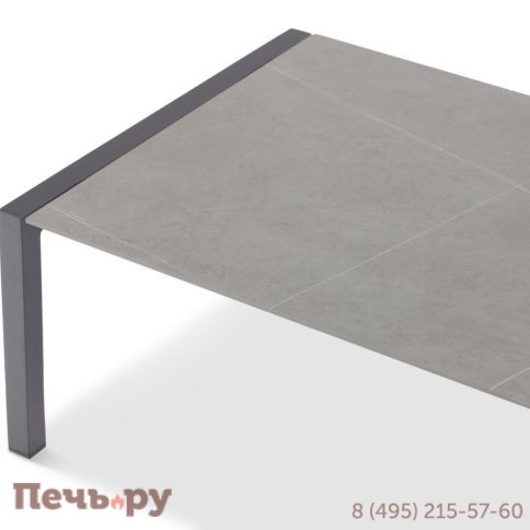 Комплект лаунж мебели Brafritid Stockholm 2 антрацит/серый, алюминий фото 5