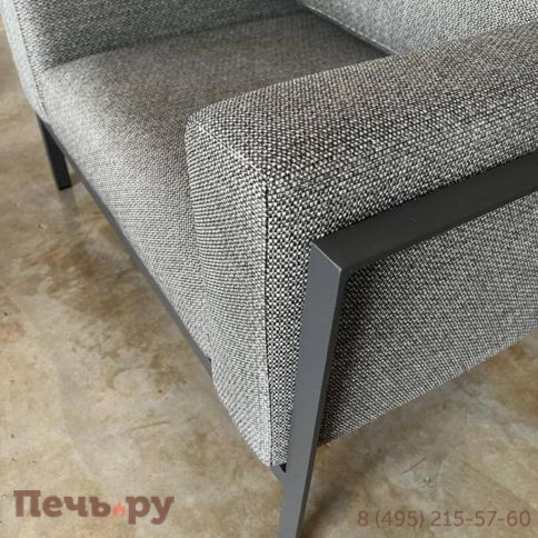 Комплект лаунж мебели Brafritid Stockholm 2 антрацит/серый, алюминий фото 6