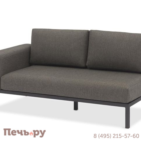 Комплект лаунж мебели Brafritid Stockholm антрацит/серый, алюминий фото 6