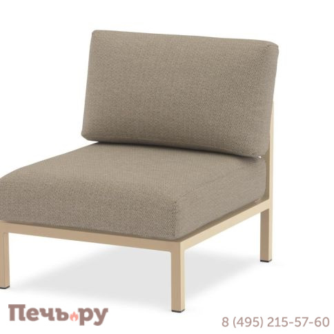 Комплект лаунж мебели Brafritid Stockholm бежевый/коричневый, алюминий фото 8