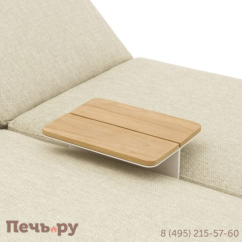 Комплект лежаков Brafritid Gotland бежевый, алюминий/тик фото 19