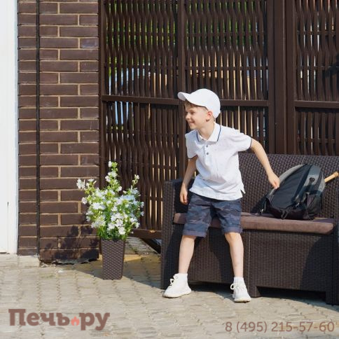 Комплект мебели Gardeck B:Rattan Arizona Set, антрацит (на 4 персоны) фото 5