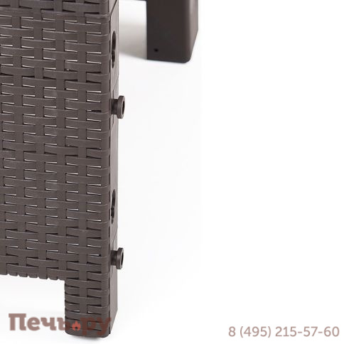 Комплект мебели Gardeck B:Rattan Arizona Set Max, антрацит (на 5 персон) фото 18