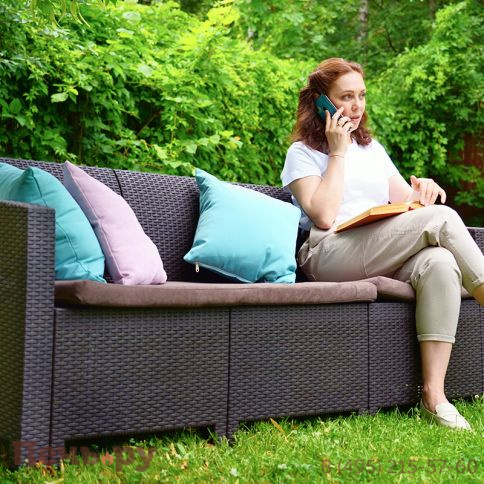 Комплект мебели Gardeck B:Rattan Arizona Set Max, венге (на 5 персон) фото 3