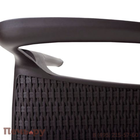 Комплект мебели Gardeck Barcelona Set, венге (6 стульев Jersey венге/1 стол Fiji венге) фото 13