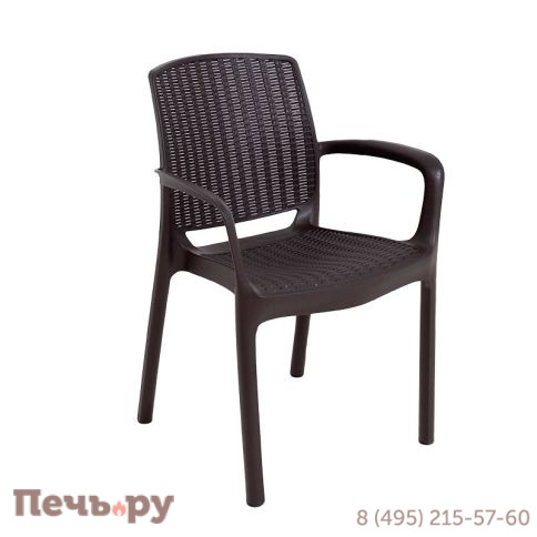 Комплект мебели Gardeck Barcelona Set, венге (6 стульев Jersey венге/1 стол Fiji венге) фото 16