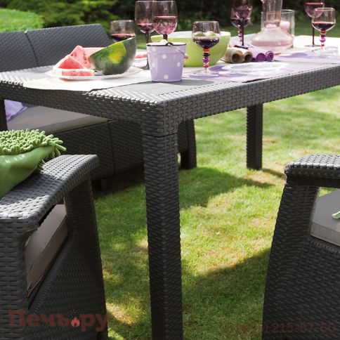 Комплект мебели Gardeck Корфу Фиеста (Corfu fiesta) графит фото 4