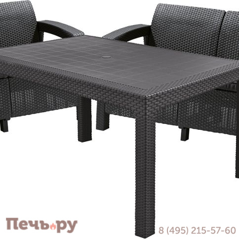Комплект мебели Gardeck Корфу Фиеста (Corfu fiesta) графит фото