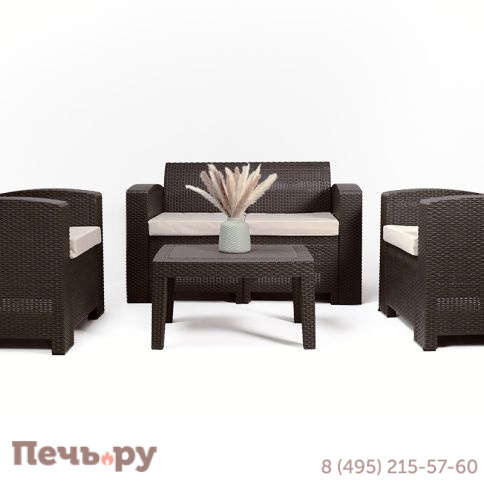 Комплект мебели на террасу Gardeck B:Rattan Premium Set фото