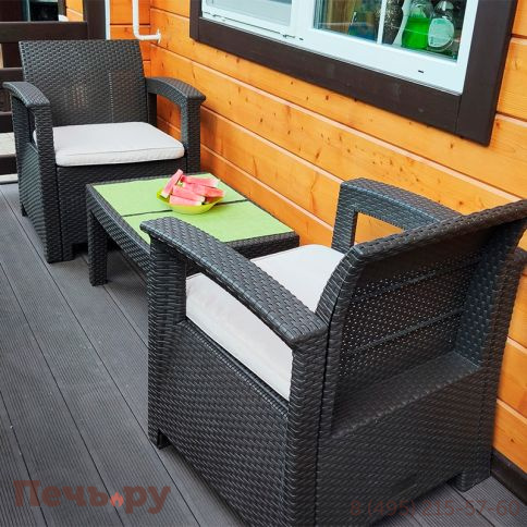 Комплект мебели Gardeck B:Rattan Comfort 4, венге фото 19