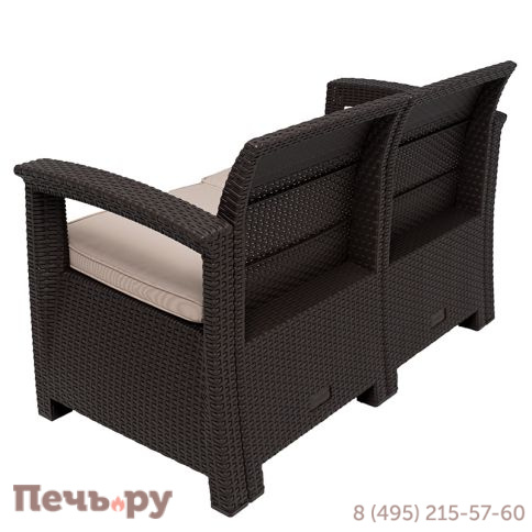 Комплект мебели Gardeck B:Rattan Comfort 4, венге фото 7