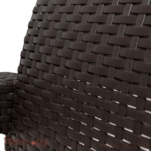 Комплект мебели Gardeck B:Rattan Comfort 4, венге фото 8