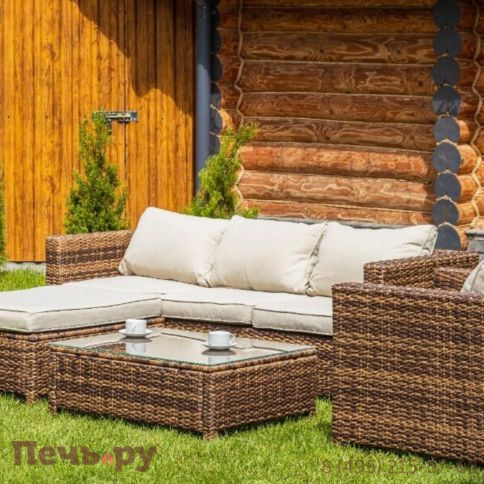 Комплект мебели Royal Family Grand Vicky коричневый фото 5