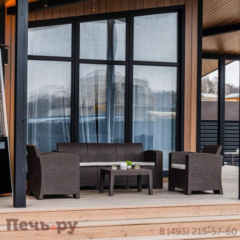 Комплект мебели Royal Family LANA LUX М коричневый фото 3