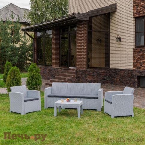 Комплект мебели Royal Family LANA М светло-серый фото