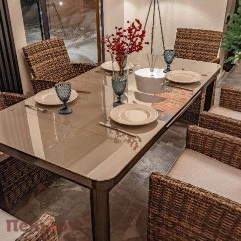 Комплект мебели Royal Family Ludwig + Fiona коричневого цвета фото 10