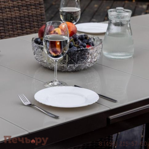 Комплект мебели Royal Family Ludwig + Fiona коричневого цвета фото 6