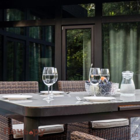 Комплект мебели Royal Family Ludwig + Fiona коричневого цвета фото 7