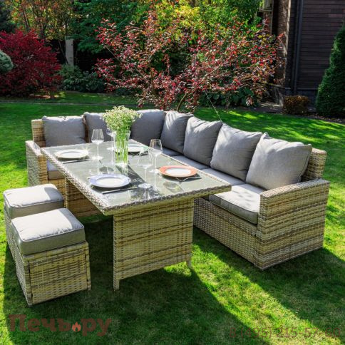 Комплект мебели Royal Family Zorro из искусственного ротанга фото 2