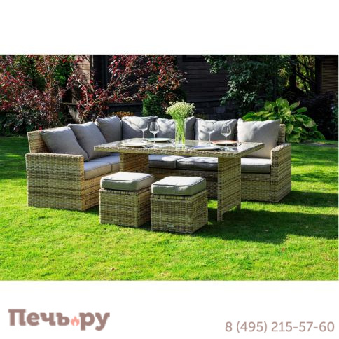 Комплект мебели Royal Family Zorro из искусственного ротанга фото