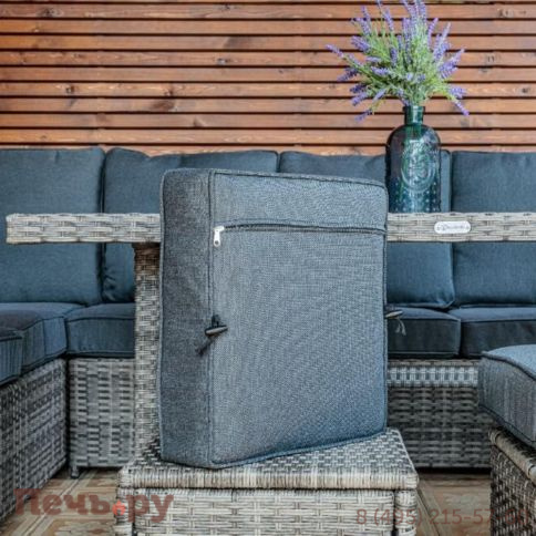 Комплект мебели Royal Family Zorro серого цвета фото 7