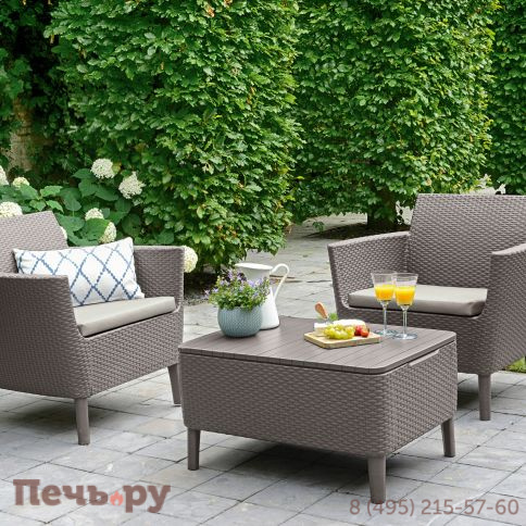 Комплект мебели Gardeck Салемо балкон (Salemo balcony set) капучино фото 3