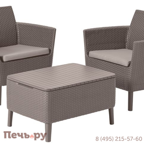 Комплект мебели Gardeck Салемо балкон (Salemo balcony set) капучино фото