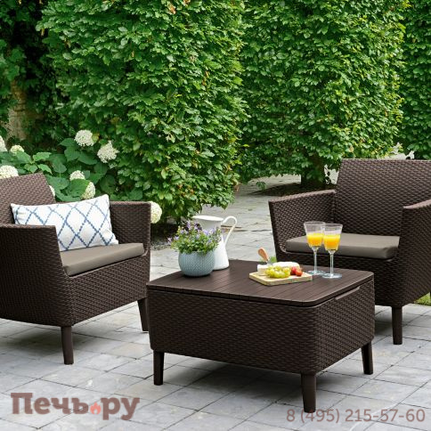 Комплект мебели Gardeck Салемо балкон (Salemo balcony set) коричневый фото 3