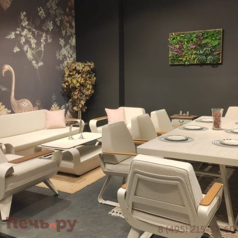 Комплект металлической лаунж мебели Bomonti Breeze фото 6