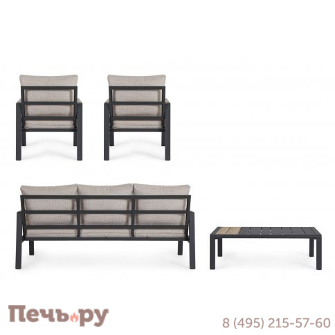 Комплект металлической лаунж мебели Garden Relax Elna фото 5