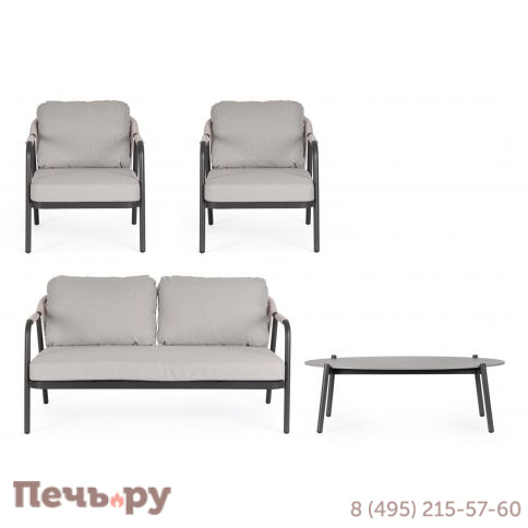 Комплект металлической лаунж мебели Garden Relax Miravet фото 3