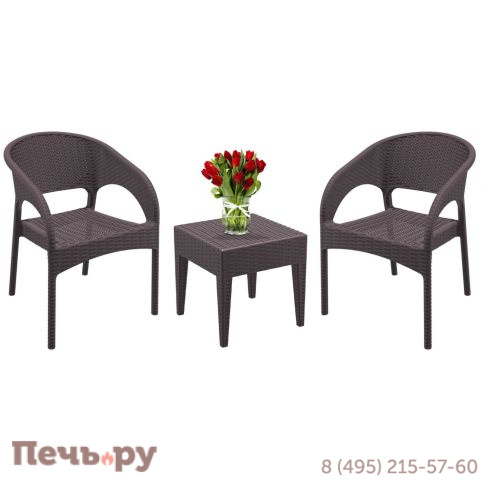 Комплект пластиковой мебели Siesta Contract Miami Panama фото