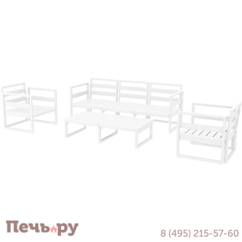 Комплект пластиковой мебели Siesta Contract Mykonos XL фото 15