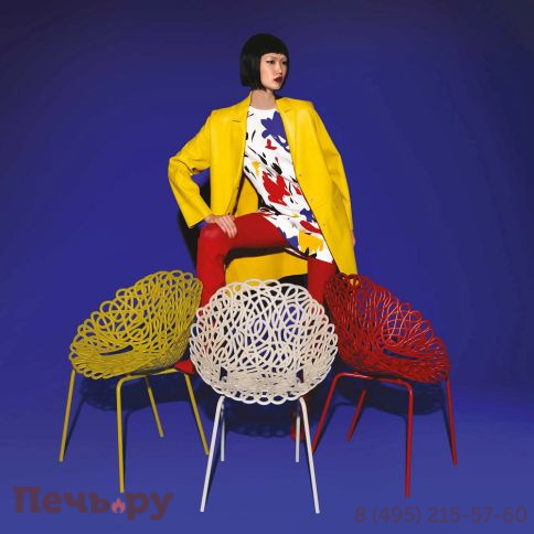 Комплект пластиковых кресел Qeeboo Bacana Set 2 OUT фото 6