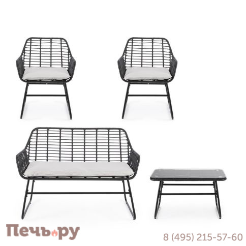 Комплект плетеной лаунж мебели Garden Relax Burrel фото 2