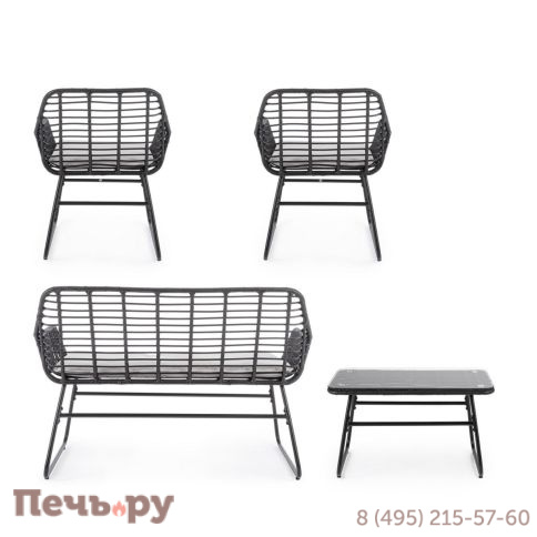 Комплект плетеной лаунж мебели Garden Relax Burrel фото 3