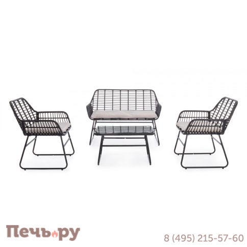 Комплект плетеной лаунж мебели Garden Relax Burrel фото