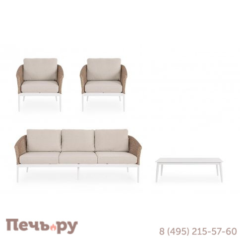 Комплект плетеной лаунж мебели Garden Relax Oceana фото 3