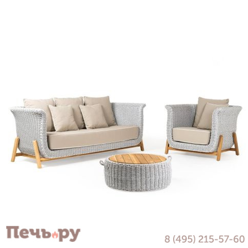 Комплект плетеной лаунж мебели RosaDesign Zante 081/SET-ZANTE/3 фото