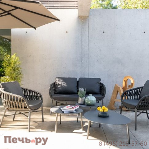 Комплект плетеной мебели Grattoni Tahiti фото 5